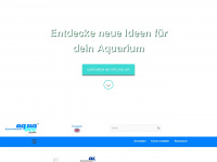 aquabee-aquarientechnik.de Webseite Vorschau