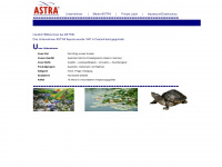astra-aquaria.de Webseite Vorschau