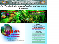walther-aquarientechnik.de Webseite Vorschau