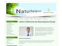naturheilpraxis-energie.de Webseite Vorschau