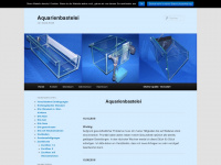 aquarienbastelei.de Webseite Vorschau