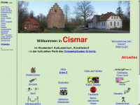cismar.de Webseite Vorschau