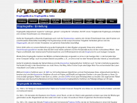 kryptografie.de Webseite Vorschau