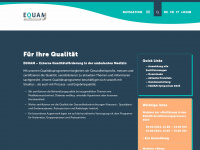 equam.ch Webseite Vorschau