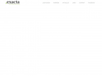 exacta-web.de Webseite Vorschau