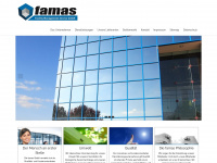 famas-gmbh.de Webseite Vorschau