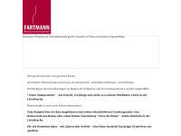 fartmann.com Webseite Vorschau