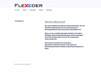 flexeder.de Webseite Vorschau