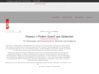 fliesenundplatten-gt.de Webseite Vorschau