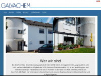 galvachem.com Webseite Vorschau