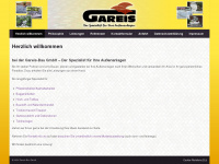 gareis-bau.de Webseite Vorschau