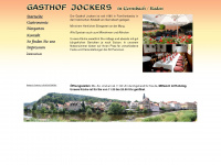 gasthof-jockers.de Webseite Vorschau