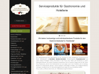 gastronomie-serviceprodukte.de Webseite Vorschau