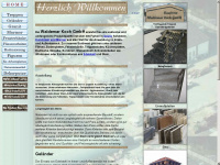 granit-koch.de Webseite Vorschau