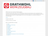grathwohl-werkzeugbau.de Webseite Vorschau