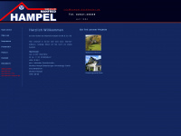 hampel-dachdecker.de Webseite Vorschau