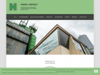 hansa-asphalt.com Webseite Vorschau