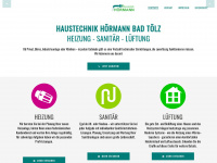haustechnik-hoermann.de Webseite Vorschau