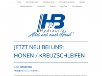 hb-hydraulik.de Webseite Vorschau