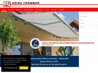 heinz-frommer.de Webseite Vorschau