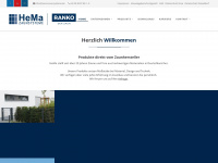 hema-zaunsysteme.de Webseite Vorschau
