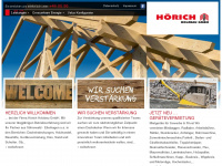 hoerich-holzbau.de Webseite Vorschau