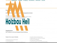 holzbau-heil.de Webseite Vorschau