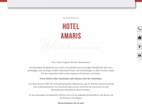 hotel-amaris.de Webseite Vorschau
