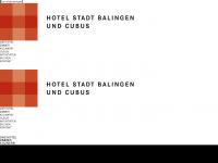 hotel-stadt-balingen.de Webseite Vorschau