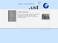 hydro-engineering.de Webseite Vorschau