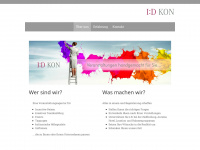 idkon.de Webseite Vorschau