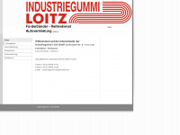 industriegummi-loitz.de Webseite Vorschau