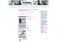 ischen-gmbh.de Webseite Vorschau