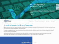 itxtra.de Webseite Vorschau