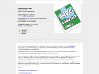 jade-logisticx.de Webseite Vorschau