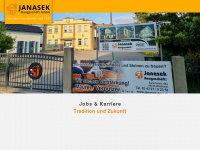 janasek-bau.de Webseite Vorschau