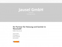 jausel-gmbh.de Webseite Vorschau
