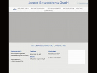joneit-engineering.de Webseite Vorschau