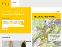 feldkirch.at Webseite Vorschau