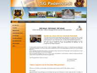 sg-padenstedt.de Webseite Vorschau
