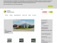 hm-maschinen.ch Webseite Vorschau