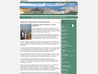 algerien.info Webseite Vorschau