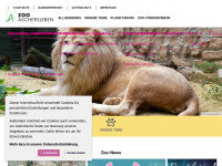 zoo-aschersleben.de Webseite Vorschau