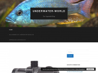 underwater-world.de Webseite Vorschau