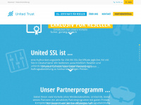 unitedssl.com Webseite Vorschau