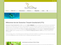 deutsche-tierparkgesellschaft.de Webseite Vorschau