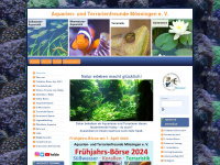 aquarien-freunde.de Webseite Vorschau