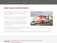 kabeltechnik-struwe.de Webseite Vorschau