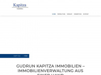 kapitza-immobilien.de Webseite Vorschau