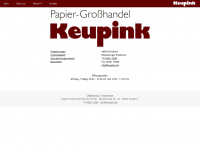 keupink.de Webseite Vorschau